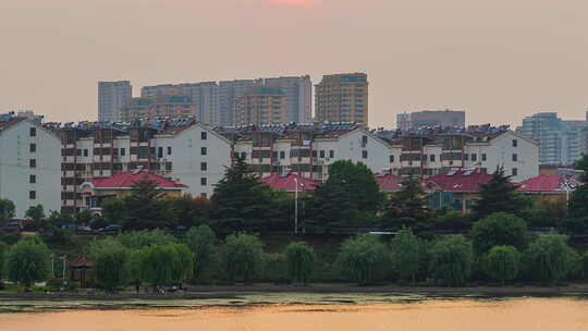 城市空镜头 三四线城市 文明城市 卫生城市