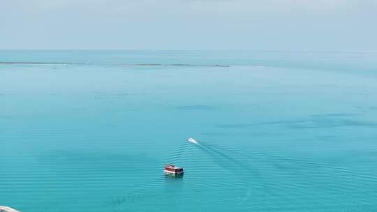 青海湖航拍