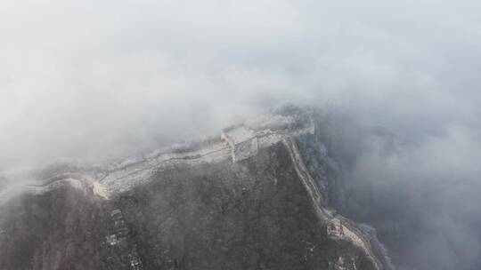 箭扣长城冬季雪景合集