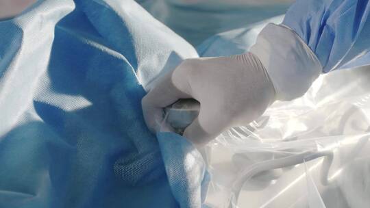 DSA介入手术心内科穿刺手术高端医疗冠脉视频素材模板下载