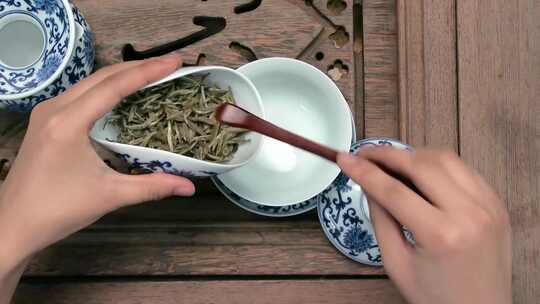4K优雅品茶中国茶文化视频素材模板下载