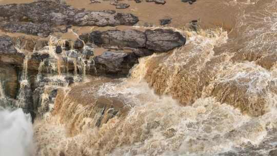 黄河黄河壶口瀑布江河山河河流奔腾河流长江视频素材模板下载