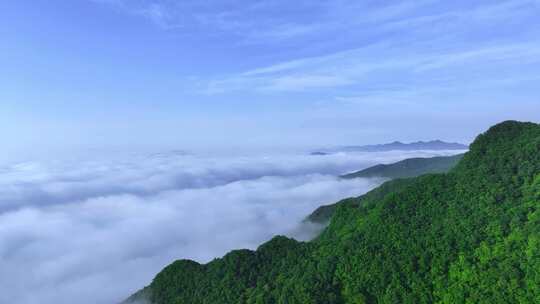 辽宁营口黄丫口云海自然风景