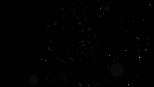 黑色背景粒子特效