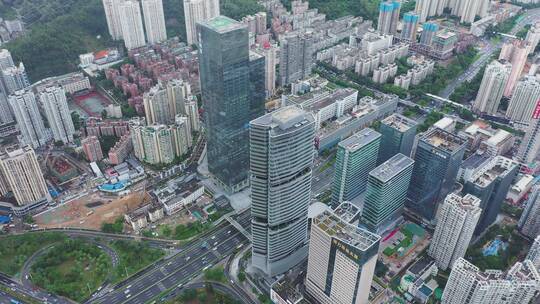 深圳水贝国际俯拍中景环绕