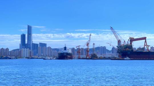 海边城市重工 海边城市船舶制造