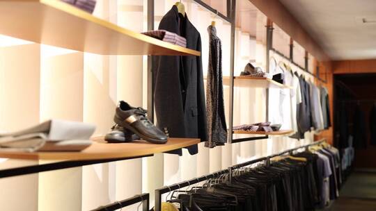 服装展示 制服 成品衣服展示 服装展厅