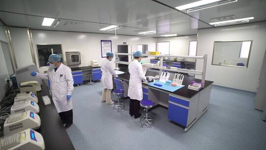 DNA检测化验室试验室视频素材模板下载