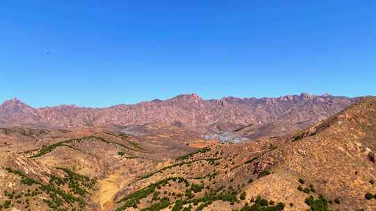 辽宁绥中山川山脉航拍