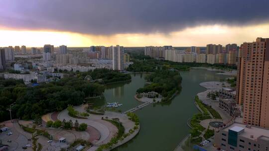 阿克苏市区多浪河