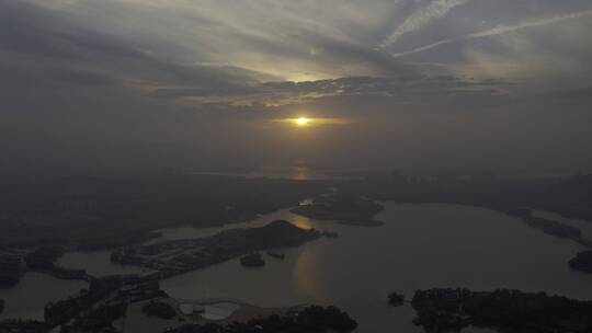 杭州湘湖实拍风景