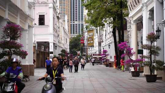 广东中山骑楼孙文西路文化旅游步行街商业街