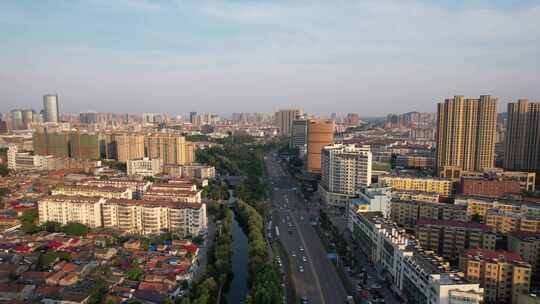 江苏连云港城市建设航拍