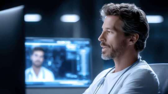 医生远程会诊交流医疗信息