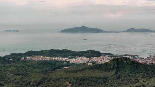 福建东山岛居民风光