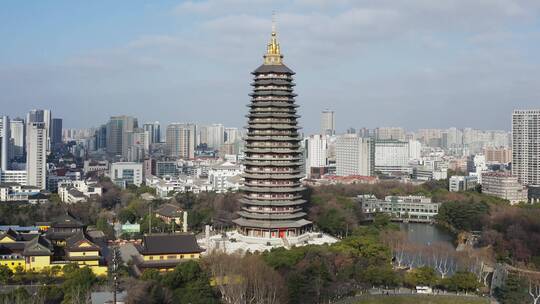 江苏常州天宁寺风光