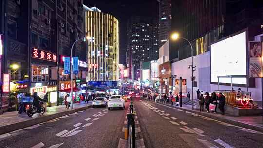 重庆观音桥夜景