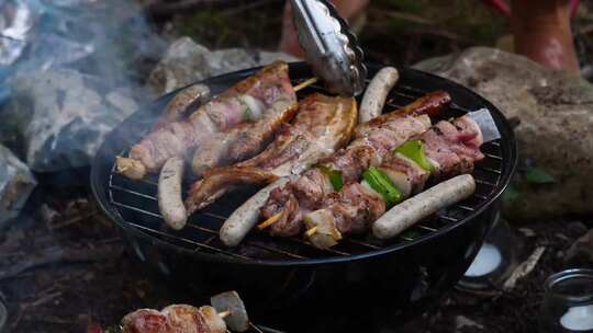 烤肉烧烤野餐露营