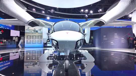 上海第八届 进博会私人飞机展