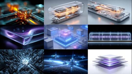 未来科技赋能区块链技术革新高清在线视频素材下载