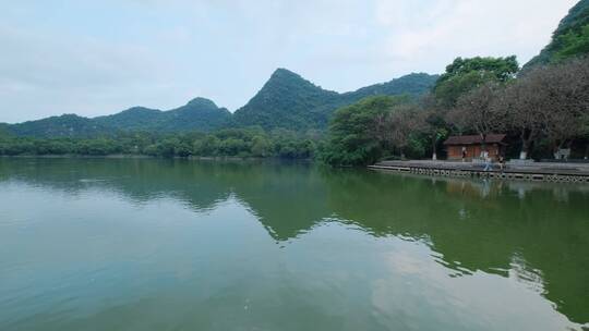 广西柳州山水风景龙潭公园