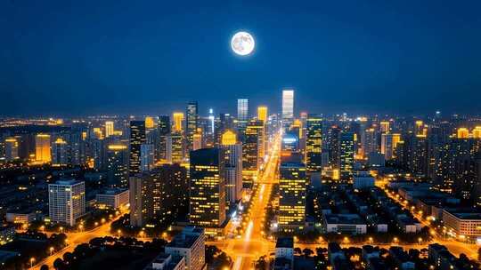 万家灯火过年小区团圆团聚居民楼春节夜晚