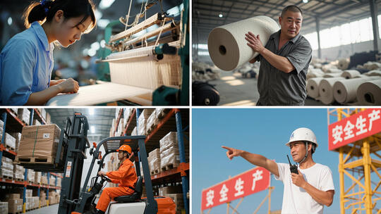 五一劳动节各行各业劳动者风采合集