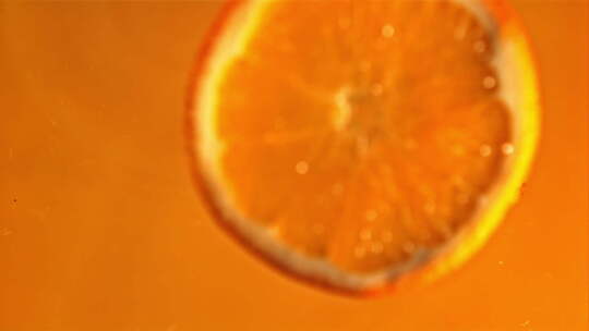 橙汁特写视频素材模板下载