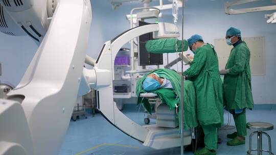 4K介入科反射做造影手术穿刺手术合集2