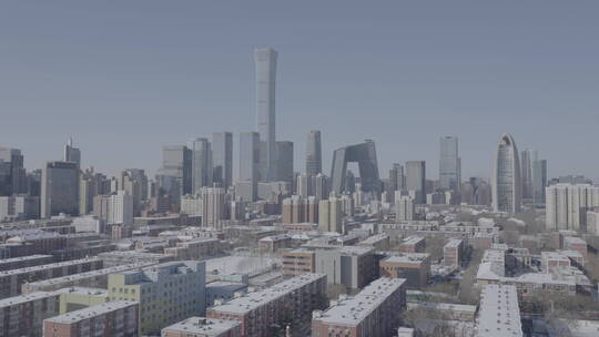 北京冬天 北京雪景 冬天城市雪景