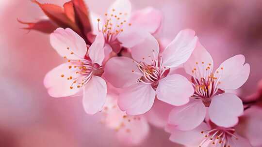 春暖花开 浪漫樱花桃花