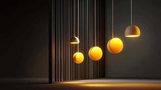 简约灯具设计营造温馨氛围