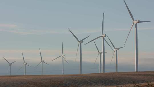 风力涡轮机，风电场，涡轮机，生态