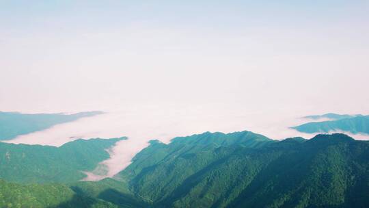 湖南郴州回龙山航拍