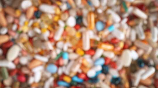药物，胶囊，片剂，彩色
