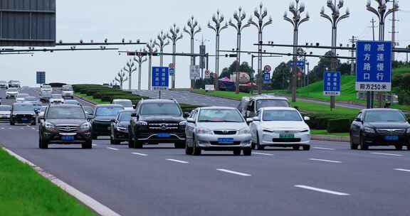 4K高清实拍道路交通车流