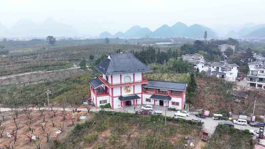 中国广西桂林市恭城瑶族自治县莲花镇柿子园