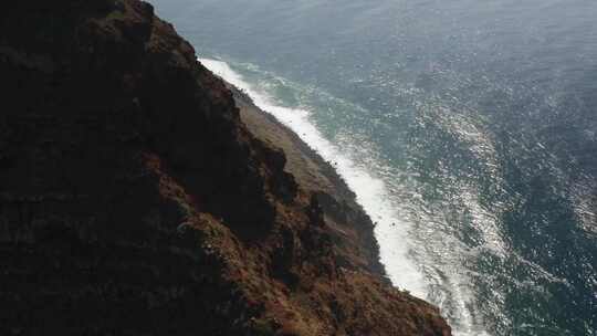 悬崖，海岸，海洋，海