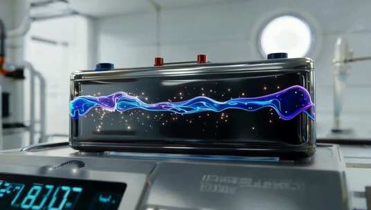 实验室中科技感实验设备素材