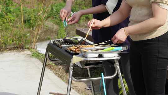 露营基地春游、烧烤