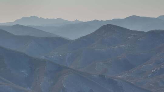 宽甸青山沟连绵山脉航拍