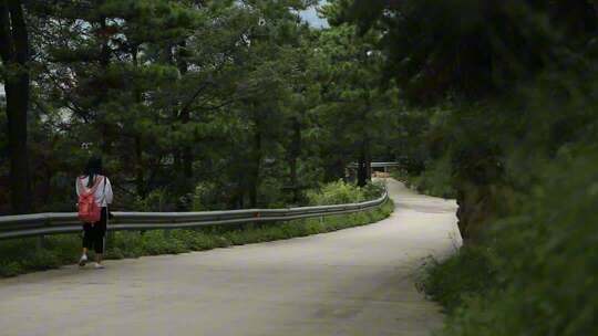 一个人的旅行摄影徒步登山