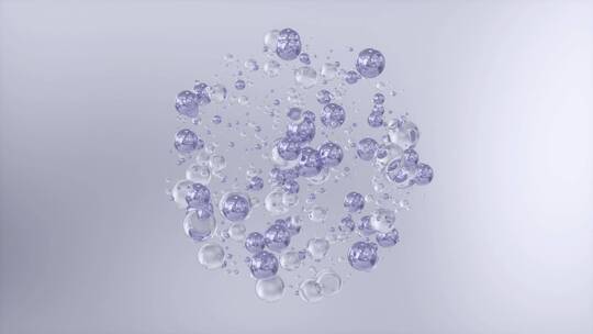 蓝色水润分子细胞浓度保湿烟酰胺玻色因