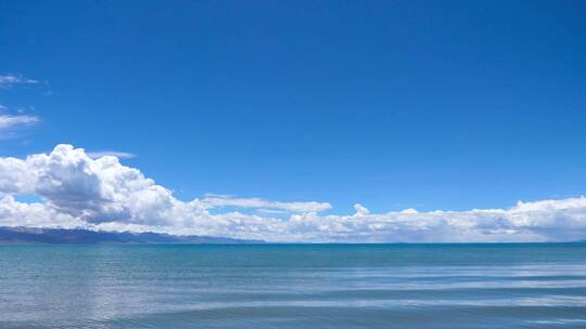 西藏、纳木措、圣湖、蓝天白云1