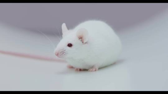 实验室中的小白鼠