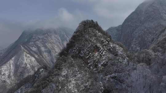 下雪 ￼ 云海 ￼户外 山峰 秦岭