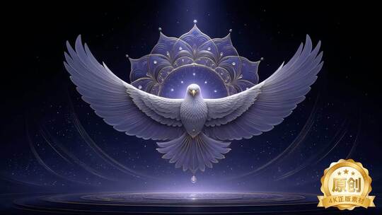 雄鹰展翅翱翔天际自由梦想的象征