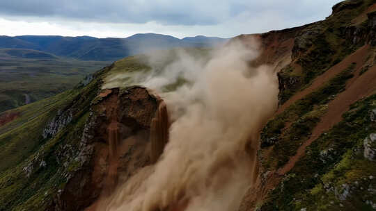 山体滑坡塌方泥石流地质灾害