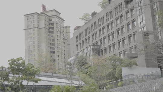 现代城市建筑场景