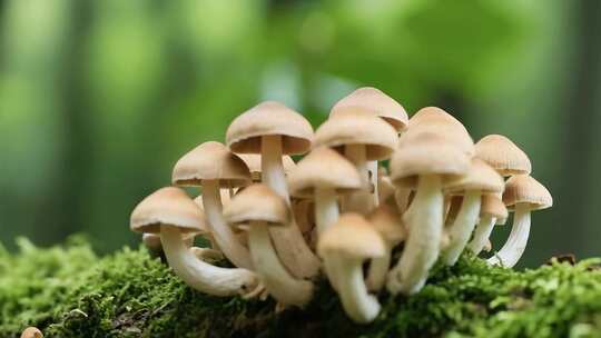 惊蛰节气惊蛰森林盛夏丛林雷电暴雨昆虫动物